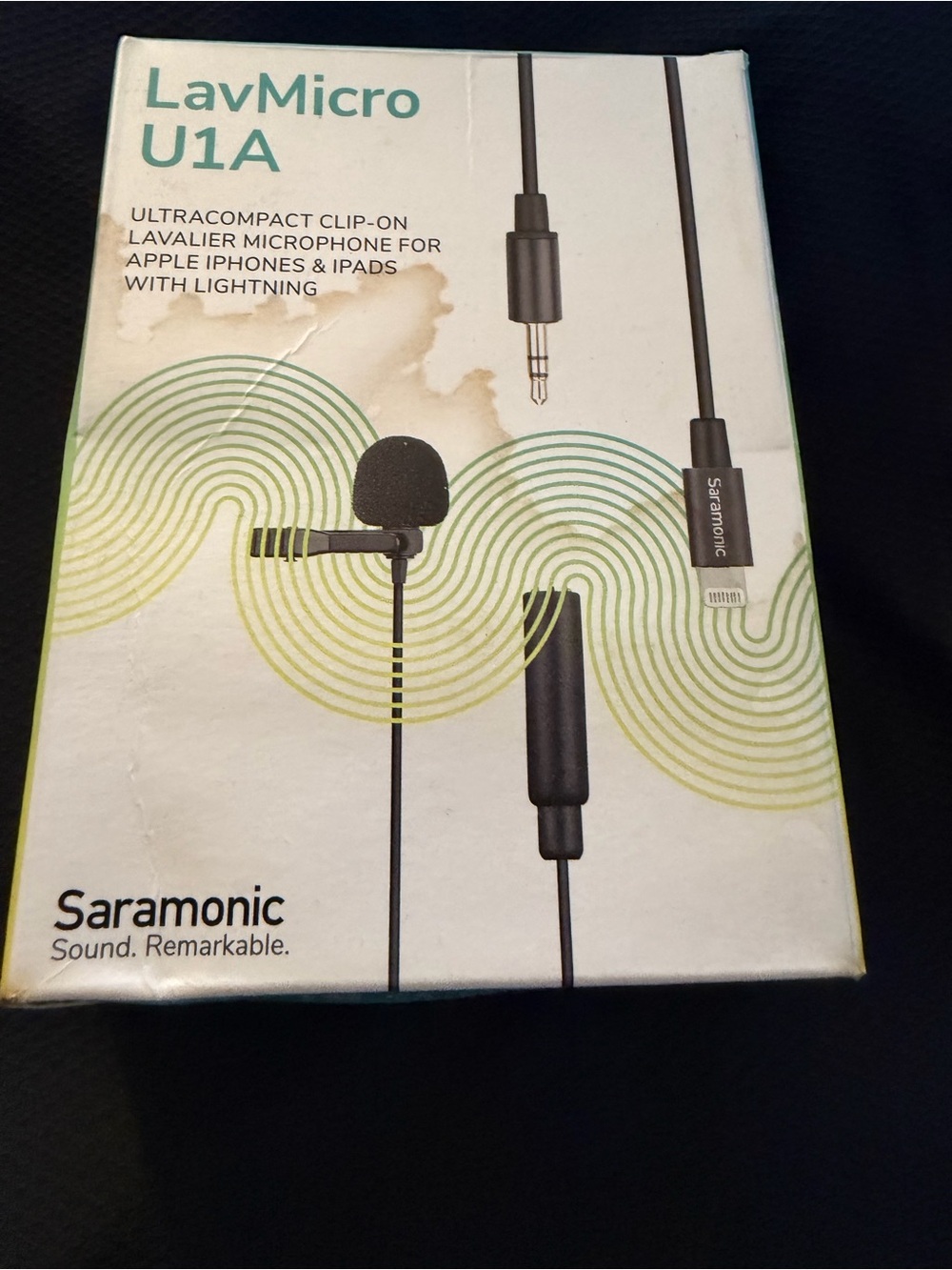 Saramonic LavMicro U1A Compact Lavalier Microphone - Black